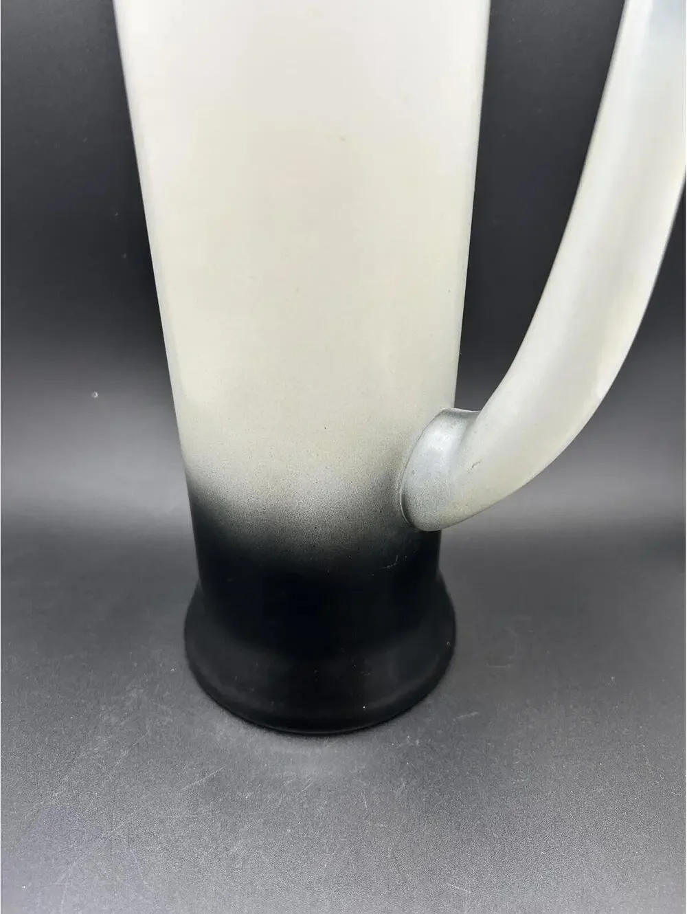 Blendo Charcoal Mist 60oz Pitcher by West Virginia Glass Co
